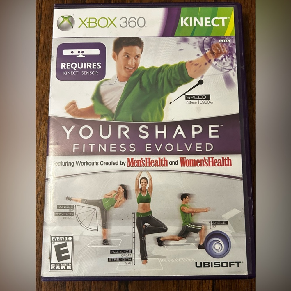 Your Shape: Fitness Evolved Xbox 360 Kinect Game